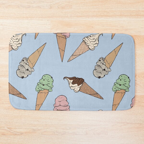 Item preview, Ice Cream Cone Pattern designed and sold by Lampblack and Bone.