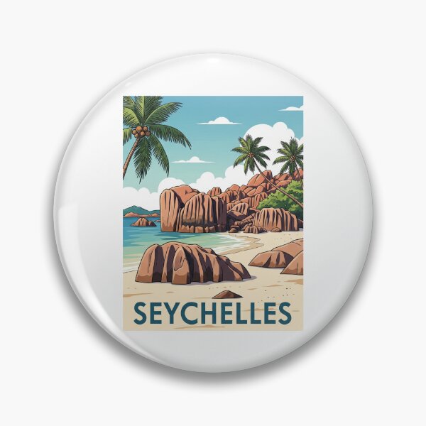 Item preview, Seychelles (Country Collection) designed and sold by HeartbeatPrint.