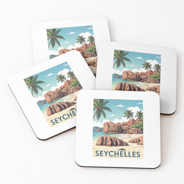 Item preview, Seychelles (Country Collection) designed and sold by HeartbeatPrint.