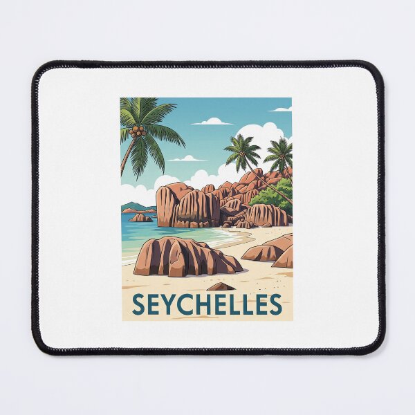 Item preview, Seychelles (Country Collection) designed and sold by HeartbeatPrint.