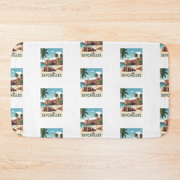 Item preview, Seychelles (Country Collection) designed and sold by HeartbeatPrint.