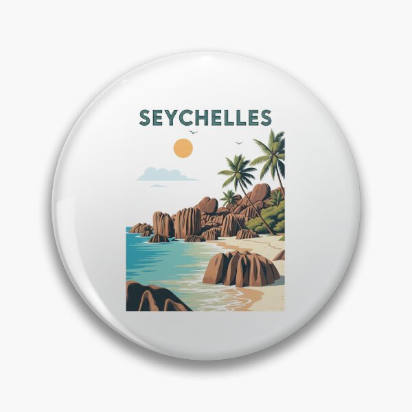 Item preview, Seychelles (Country Collection) designed and sold by HeartbeatPrint.