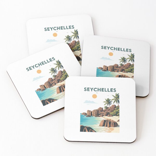 Item preview, Seychelles (Country Collection) designed and sold by HeartbeatPrint.