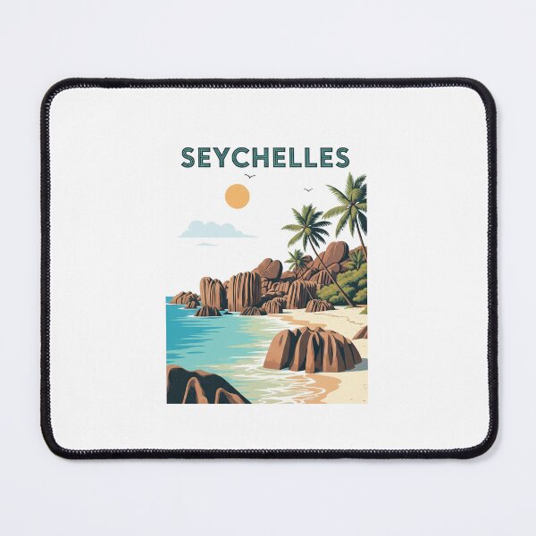 Item preview, Seychelles (Country Collection) designed and sold by HeartbeatPrint.