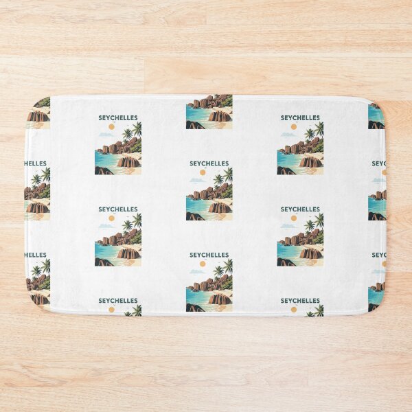 Item preview, Seychelles (Country Collection) designed and sold by HeartbeatPrint.