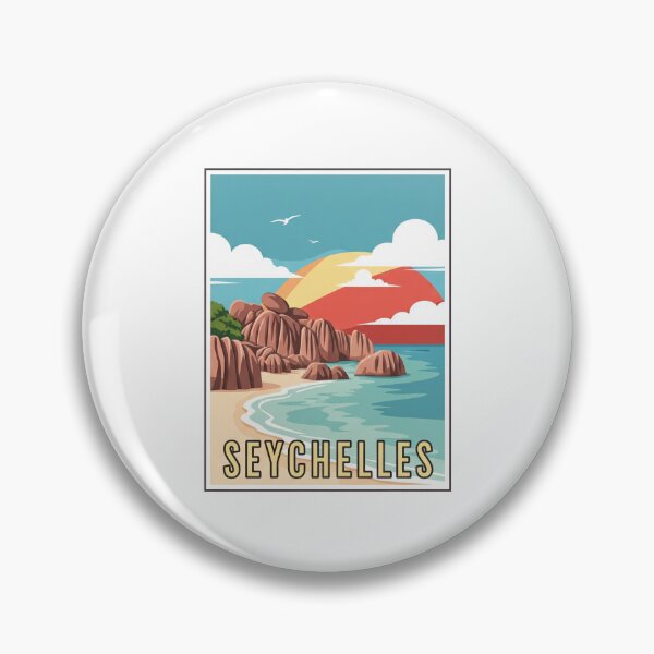Item preview, Seychelles (Country Collection) designed and sold by HeartbeatPrint.
