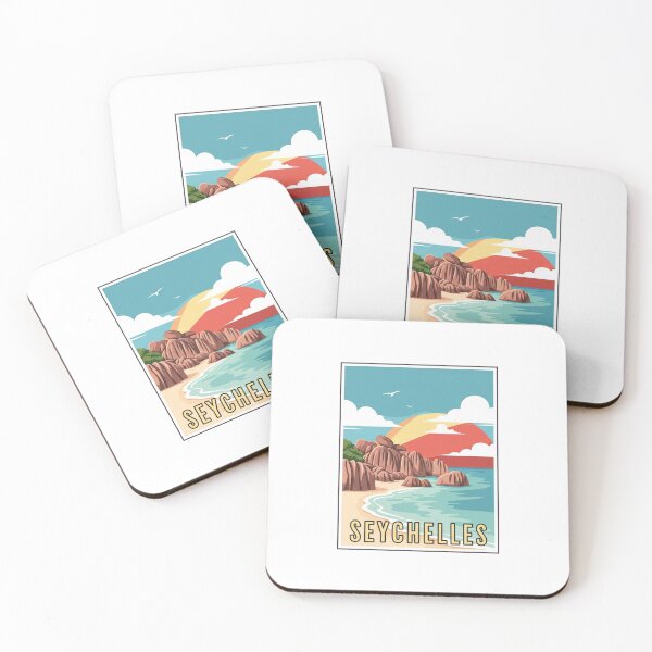 Item preview, Seychelles (Country Collection) designed and sold by HeartbeatPrint.