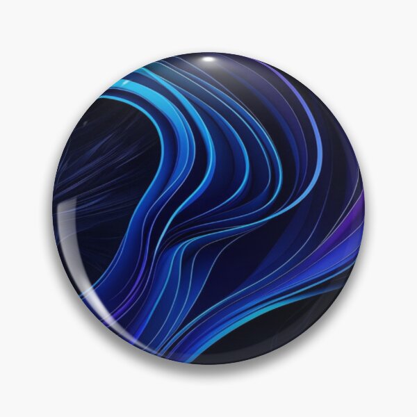 Item preview, Blue wave pattern designed and sold by saly55887.
