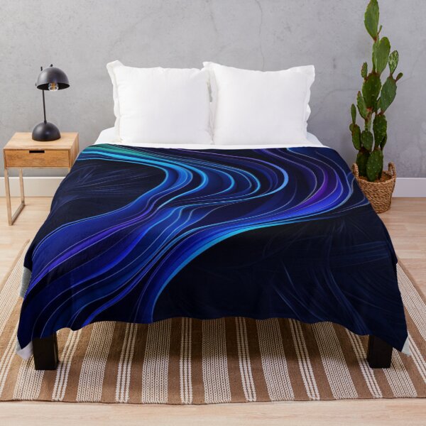 Item preview, Blue wave pattern designed and sold by saly55887.