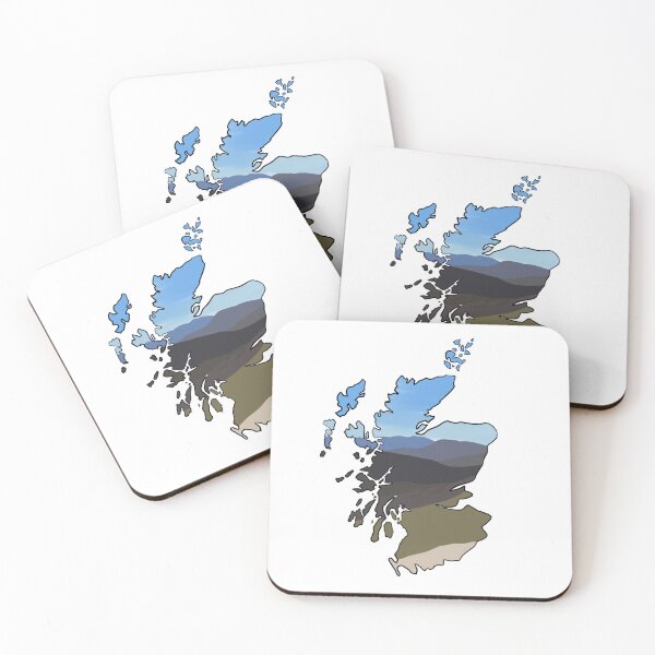 Item preview, Map of Scotland: Mountain Scene  designed and sold by Carolinexnoble.