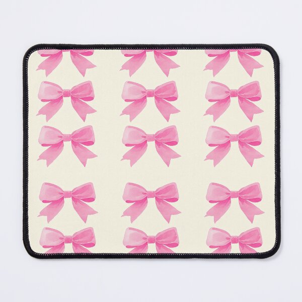 Item preview, Pink bows in watercolor designed and sold by mariastudiodigital.