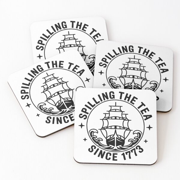 Item preview, Spilling the Tea Since 1773 Emblem designed and sold by theartfulaspie.