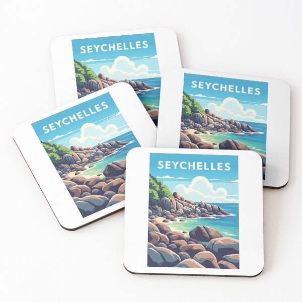 Item preview, Seychelles (Country Collection) designed and sold by HeartbeatPrint.