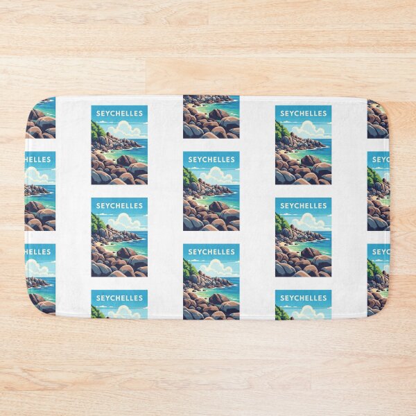 Item preview, Seychelles (Country Collection) designed and sold by HeartbeatPrint.