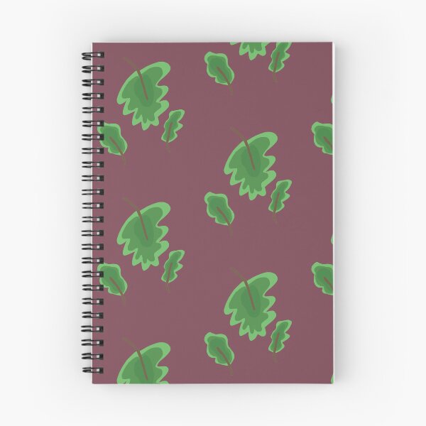 Item preview, Maroon palm leaves designed and sold by itsMadster.