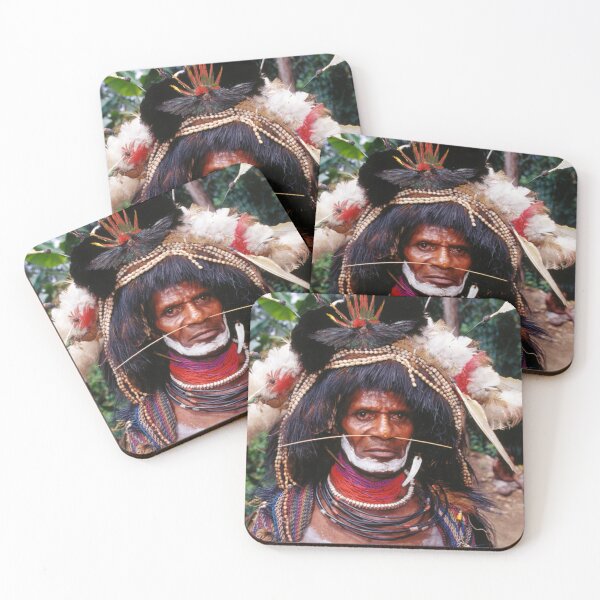 Item preview, Papua New Guinea Villager Traditional Spirit Dancer Photo designed and sold by DEC02.