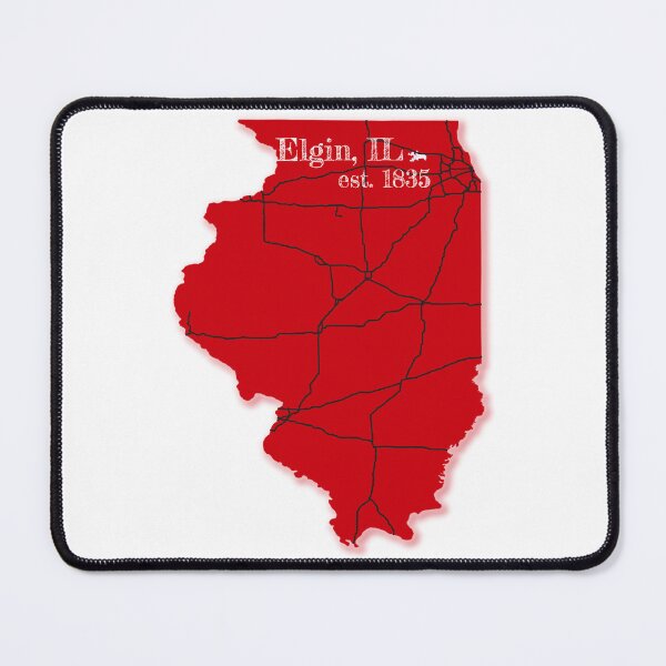 Item preview, Elgin, IL [Red] designed and sold by PhilbonianDezin.
