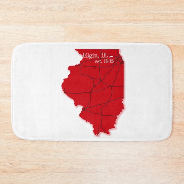 Item preview, Elgin, IL [Red] designed and sold by PhilbonianDezin.