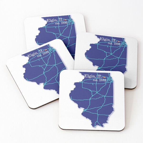 Item preview, Elgin, IL [Blue] designed and sold by PhilbonianDezin.