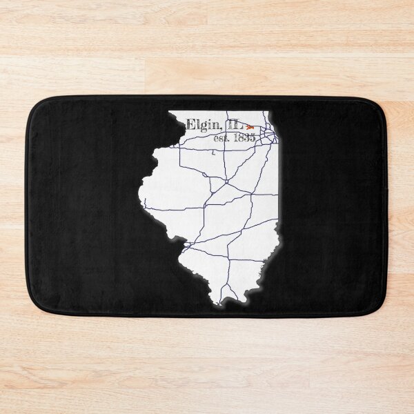 Item preview, Elgin, IL [White] designed and sold by PhilbonianDezin.