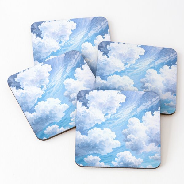 Item preview, Blue clouds designed and sold by saly55887.