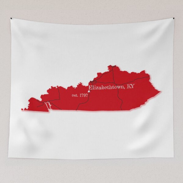 Item preview, Elizabethtown, KY [Red] designed and sold by PhilbonianDezin.