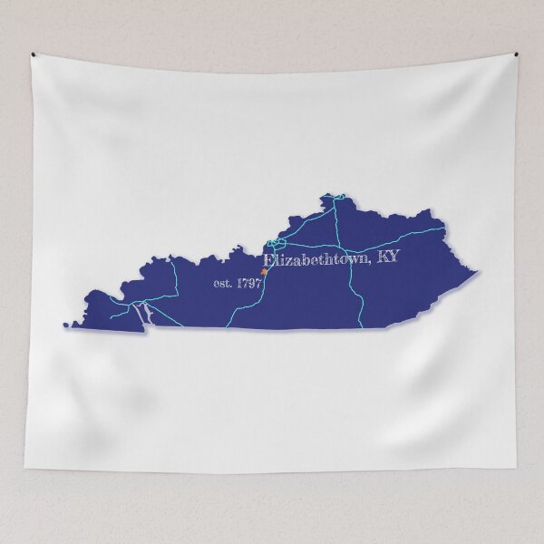 Item preview, Elizabethtown, KY [Blue] designed and sold by PhilbonianDezin.