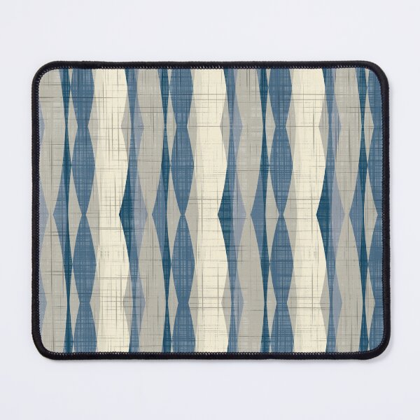 Item preview, Ocean Sands Retro Bark Cloth Modern Seamless Repeat designed and sold by Sharon Schwalbe.