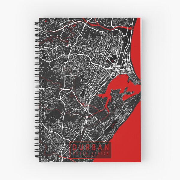 Item preview, Durban City Map of KwaZulu-Natal, South Africa - Oriental designed and sold by deMAP.