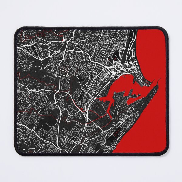 Item preview, Durban City Map of KwaZulu-Natal, South Africa - Oriental designed and sold by deMAP.