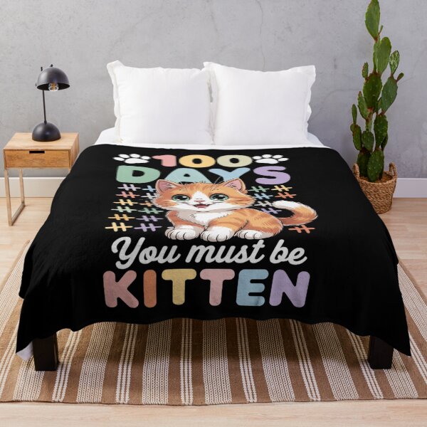 Item preview, 100th Day Of School Cat You Must Be Kitten designed and sold by brynatshop.
