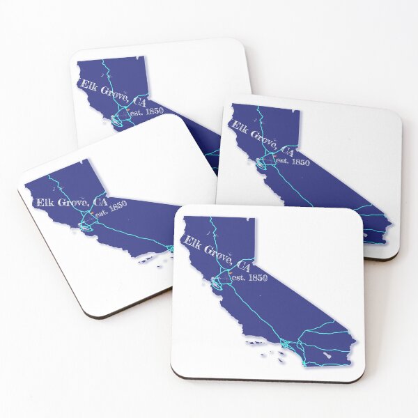 Item preview, Elk Grove, CA [Blue] designed and sold by PhilbonianDezin.