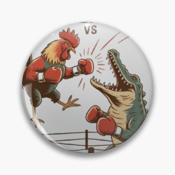 Item preview, Rooster Alligator vs Bare Knuckle designed and sold by PixelPopShops.