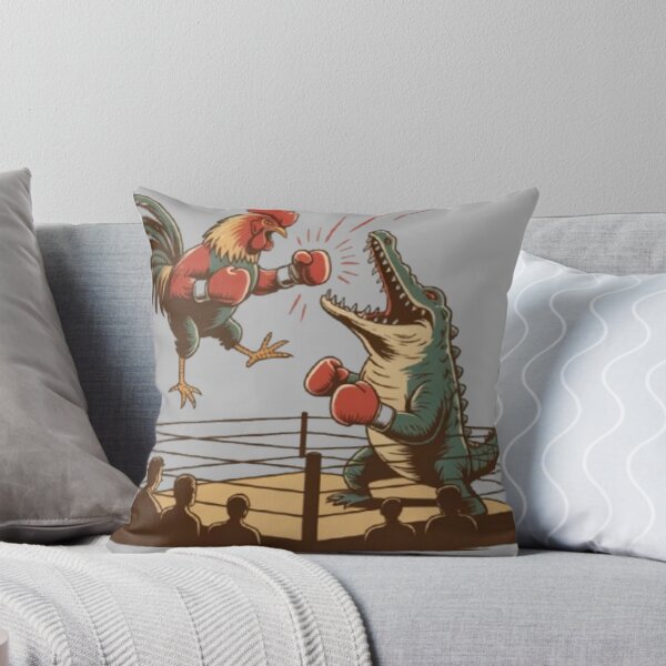 Item preview, Rooster Alligator vs Bare Knuckle designed and sold by PixelPopShops.