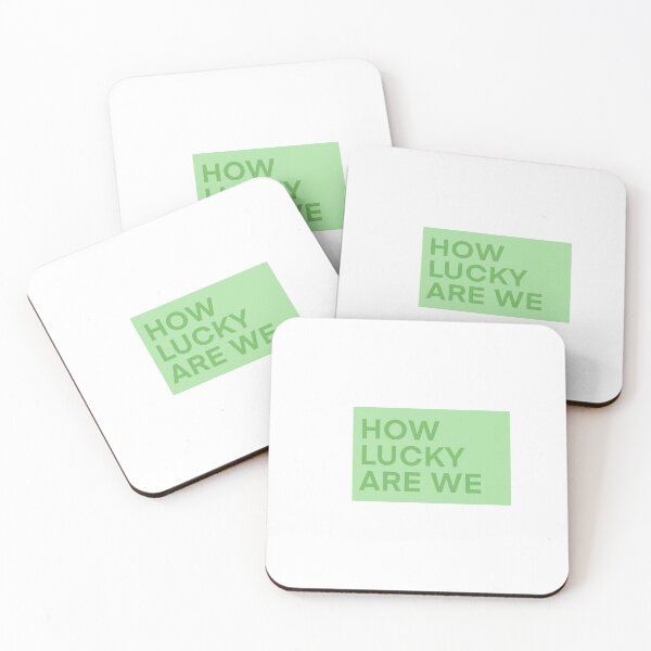 Item preview, HOW LUCKY ARE WE designed and sold by RYLEYWIN.