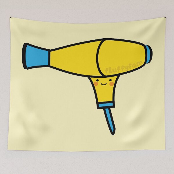 Item preview, Cute hair dryer designed and sold by fluffyfamcraft.