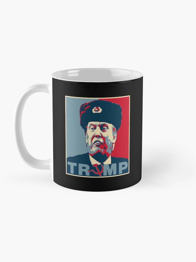 Thumbnail 3 of 6, Coffee Mug, Trump Russia Poster T-Shirts and Stickers designed and sold by EthosWear.