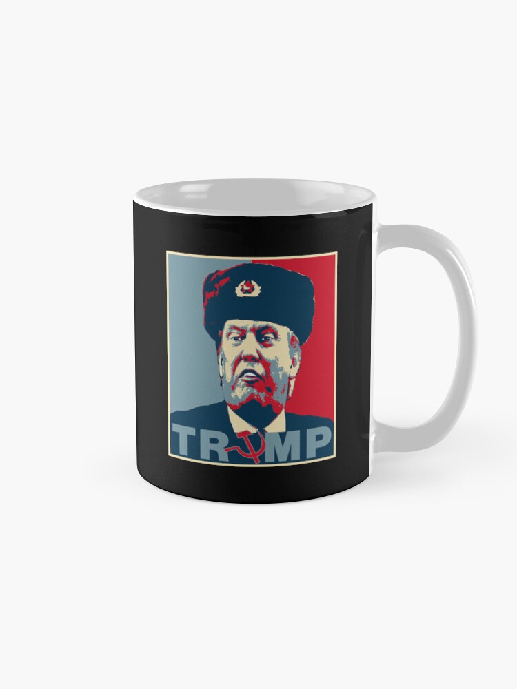 Thumbnail 5 of 6, Coffee Mug, Trump Russia Poster T-Shirts and Stickers designed and sold by EthosWear.
