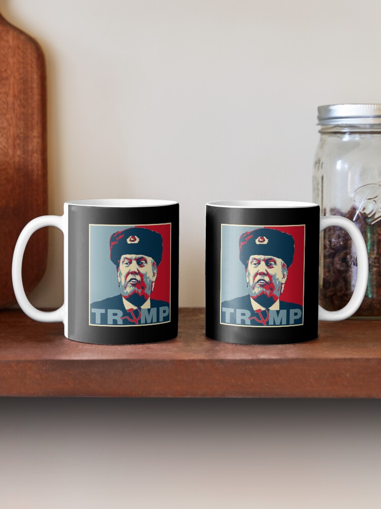 Thumbnail 2 of 6, Coffee Mug, Trump Russia Poster T-Shirts and Stickers designed and sold by EthosWear.