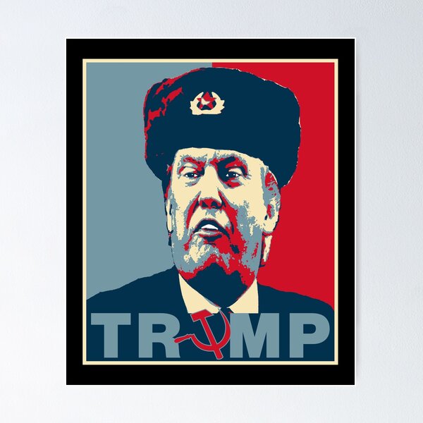 Item preview, Trump Russia Poster T-Shirts and Stickers designed and sold by EthosWear.