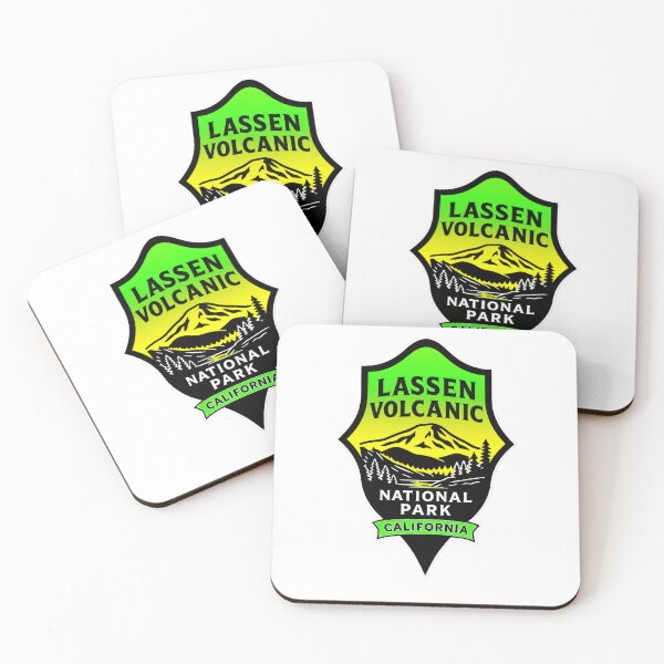 Item preview, Lassen Volcanic National Park – California Retro Badge designed and sold by duke818.