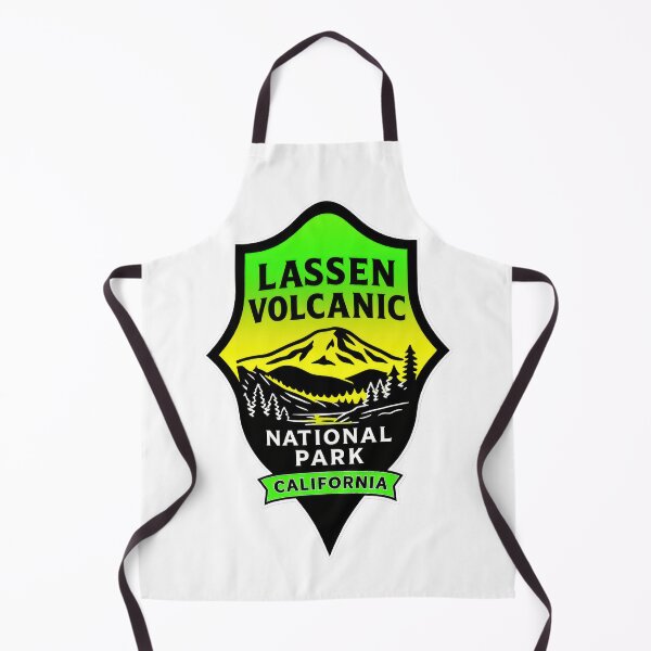 Item preview, Lassen Volcanic National Park – California Retro Badge designed and sold by duke818.