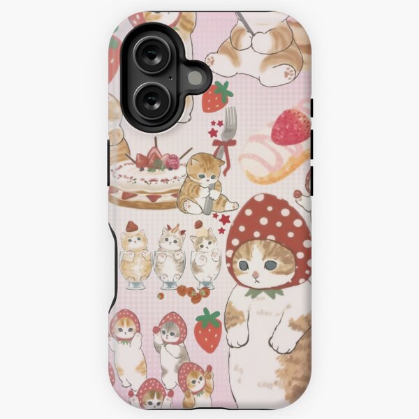 Item preview, ♡ Mofusand Strawberry Collage ♡ designed and sold by ♡ lexiecharmz ♡.