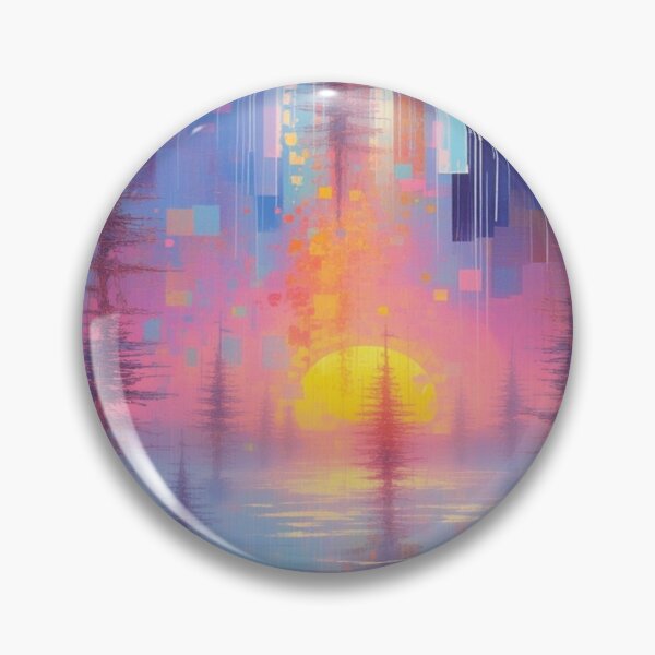 Item preview, Surreal sunrise view designed and sold by saly55887.