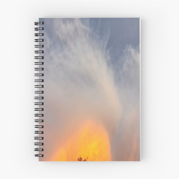 Item preview, Orange and White Glow In The Sky designed and sold by Demetria Matthews.