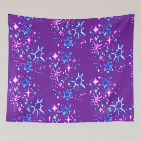 Item preview, Pink & Blue Kira Kira Nebula designed and sold by Chloë, Natalie, & Sam Buse.