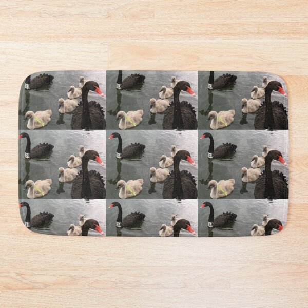 Item preview, Swan Family at Albert Park Lake designed and sold by Kymbo.
