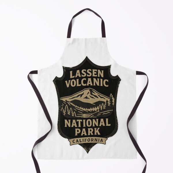 Item preview, Lassen Volcanic National Park – California Retro Badge designed and sold by duke818.