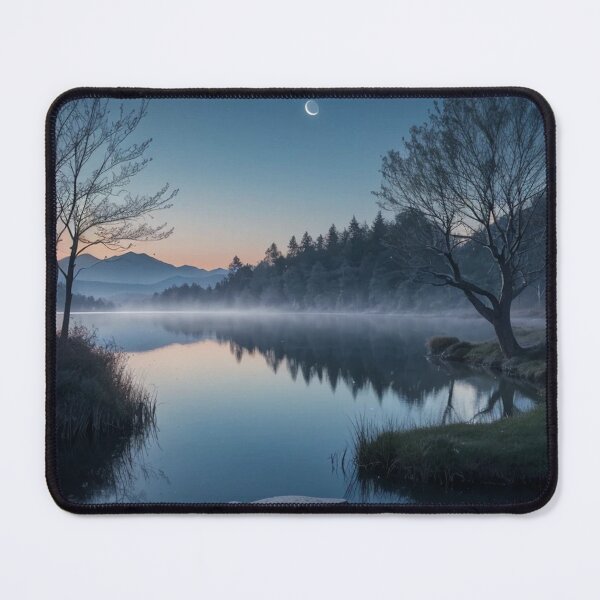 Item preview, Moonlit Night Landscape designed and sold by vekotpu.