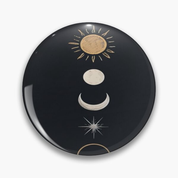 Item preview, Moon, crescent and stars designed and sold by saly55887.